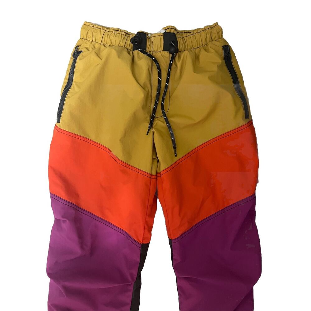 Urban Outfitters Colorblock Wind Pant Multi Size Pet Small A000339 View 4